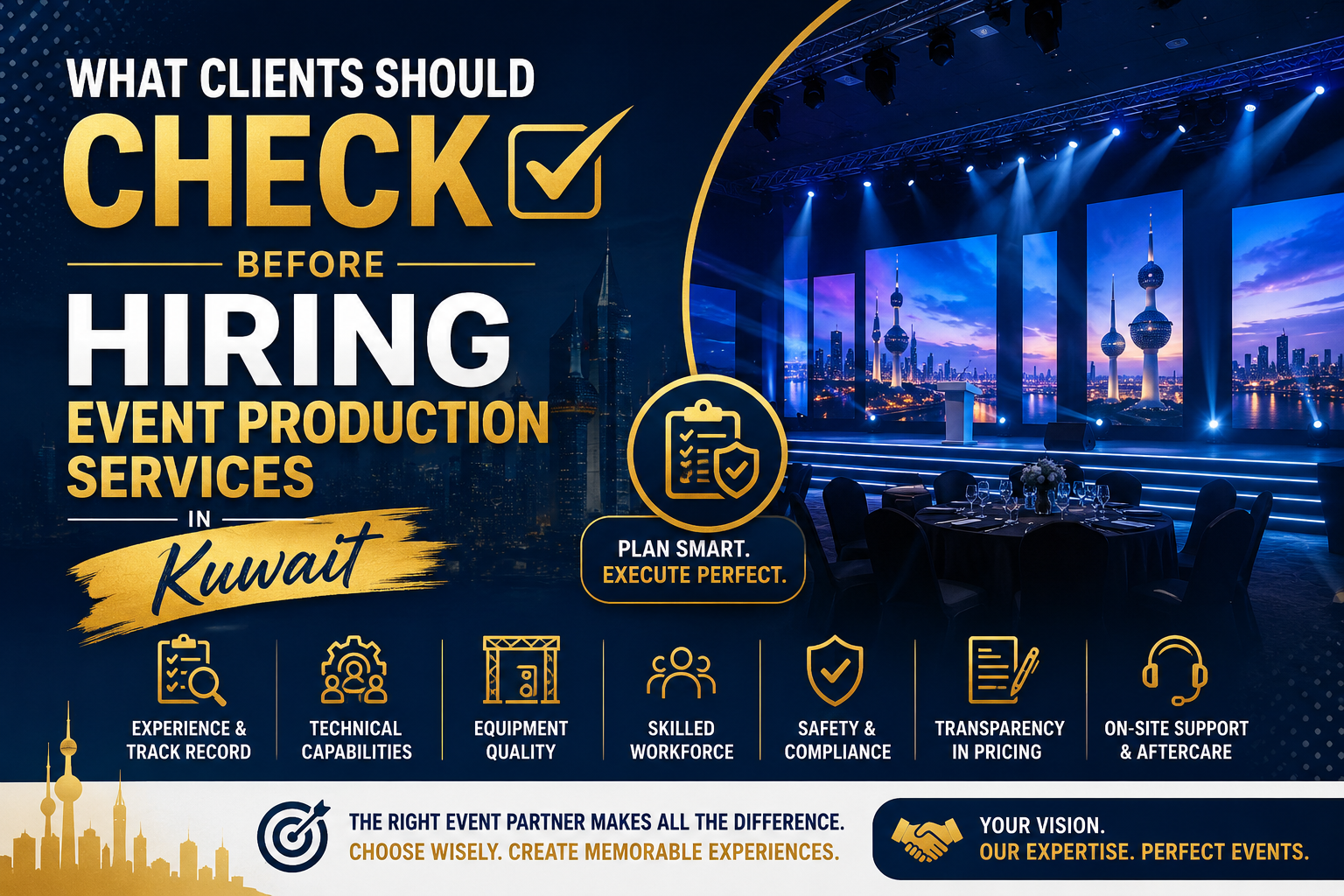 Hiring Event Production Services in Kuwait